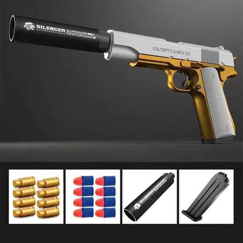 Shell Ejection Toy Gun For Boys Girls Best Gun For Kids Gift