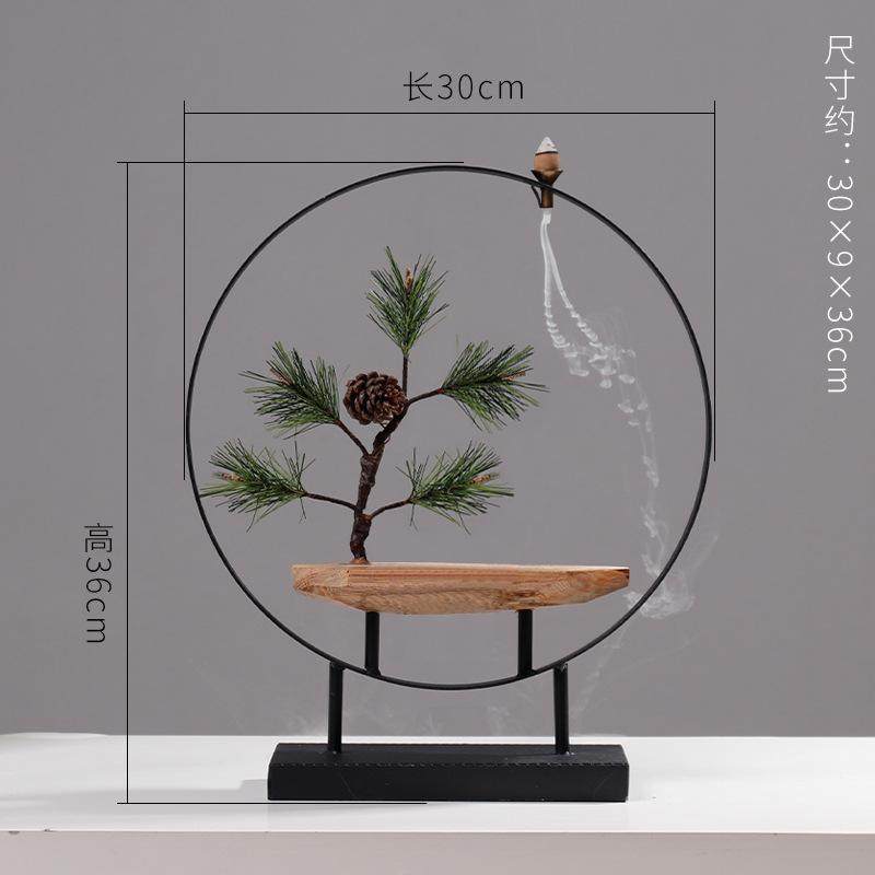 电视柜工艺品禅意摆件创意木雕