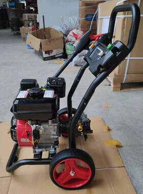 200bar汽油清洗机外贸7HP洗车洗地商用家用洗车行物业保洁