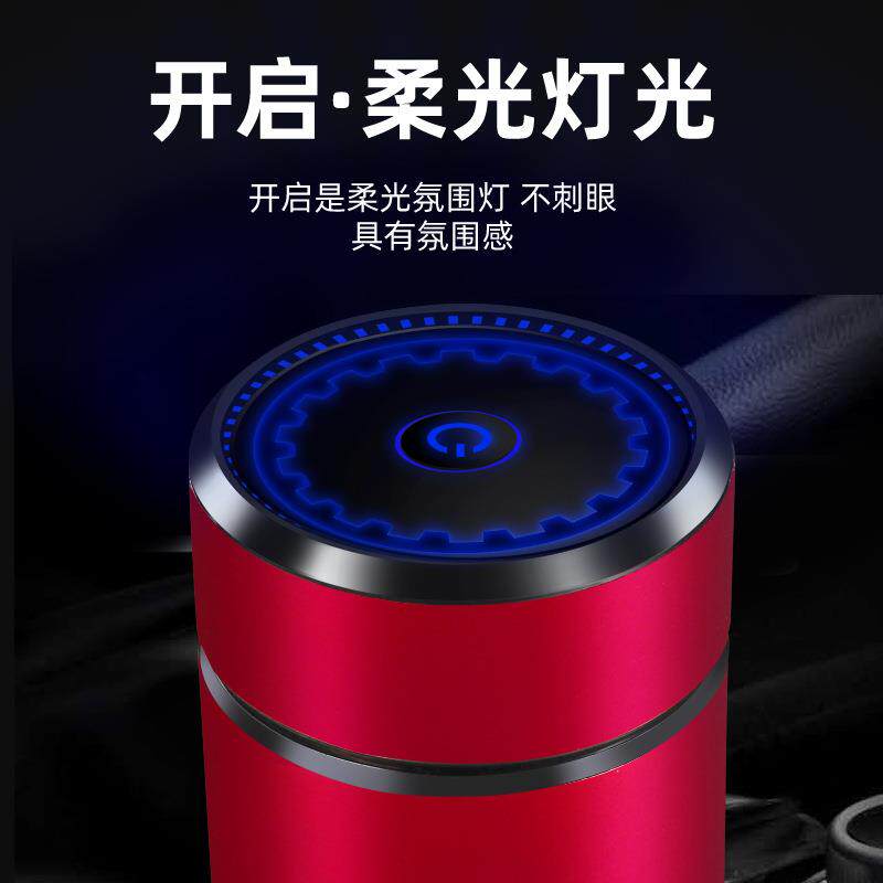 新款直销跨境新款车载空气净化器USB办公室内桌面便携式负离子空