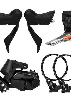 轮峰EDS TX公路车自行车碳纤维真无线电子碟刹油碟12速变速套件