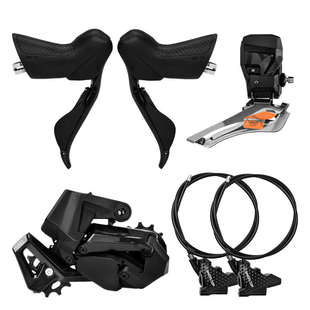 轮峰EDS TX公路车自行车碳纤维真无线电子碟刹油碟12速变速套件