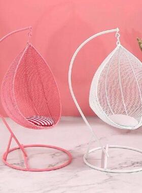 1:12 Dollhouse Miniature Furniture Swing Chair Hammock Doll