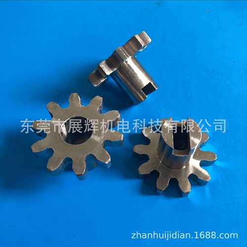销售钛螺旋齿轮10T*M2*OD32*ID15x14D*L18*L28主传动螺旋齿轮
