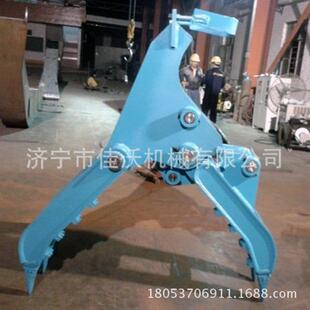 机械抓木器 夹木器 抓钢机厂家直销液压工程机械配件佳沃机