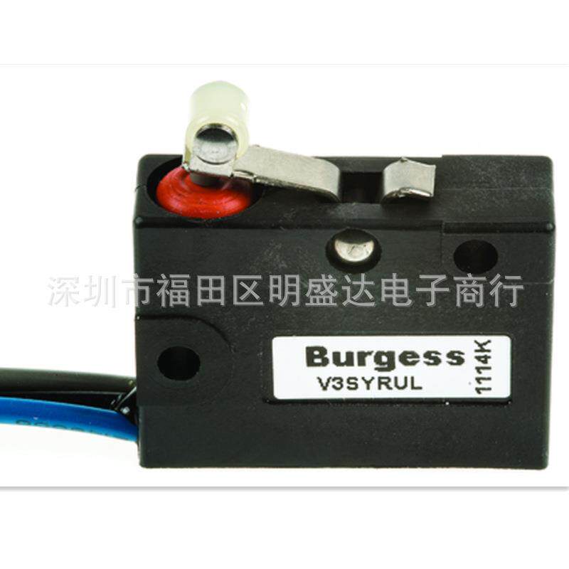 思博V3SYR-UL微动开关V3SYRUL带轮带线5A250VAC防水IP67叉车用