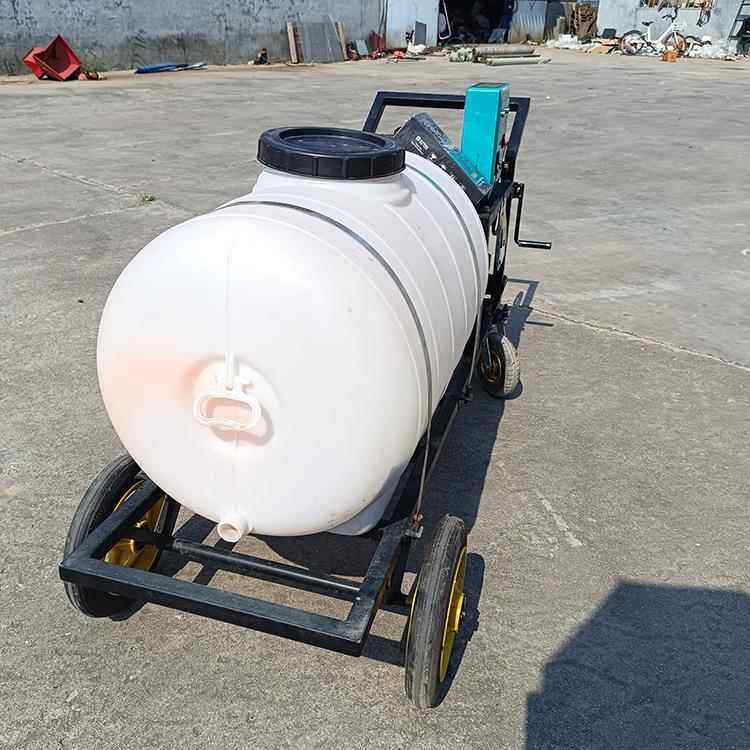 高压四轮打药车 花圃拉管式打药机 汽油防疫消毒机