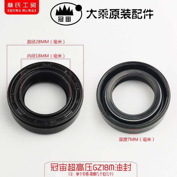新款直销冠宙牌大乘超压GZ18M/压清洗机洗车机压泵配件水油封密封