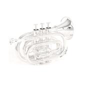 TAAN手掌调号袖 镀银黄铜原 珍小号 小号乐器初学考 降装 高档正品