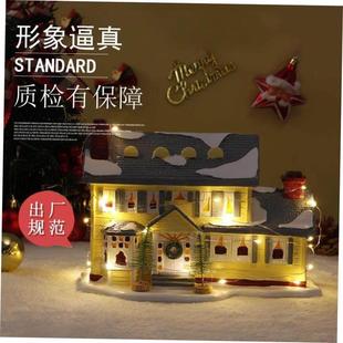Doll Car Ornament Street decorations Christmas view House