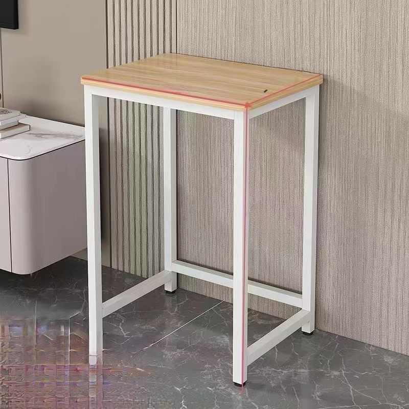 简易小桌子靠墙边几单层置物架出租屋台式家用电脑桌办公学生书桌