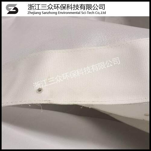 厂家生产定 橡胶密封圈头颈板框压滤机滤布 复丝工业压滤机滤布