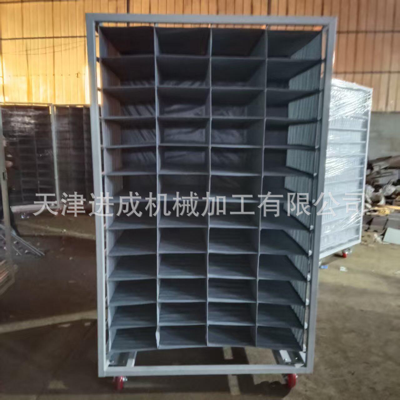 定制台车器具布袋布兜周转车内衬帆布分格袋料架工位器具绒布袋图片