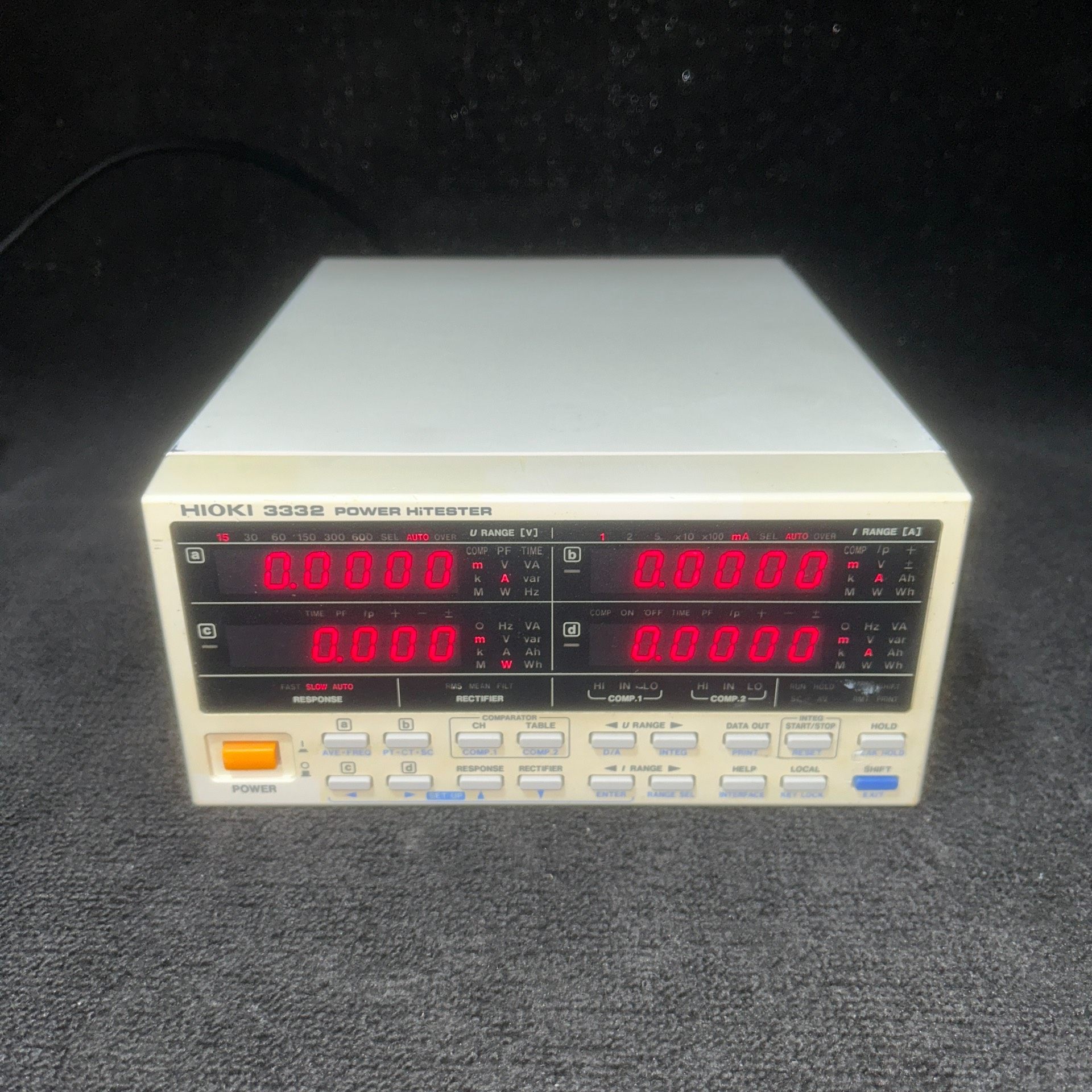 日置3332 HIOKI3332功率计，原装无修，功能正常，