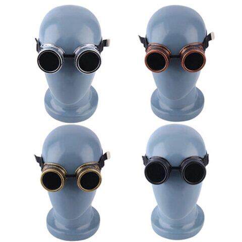 Cyber Goggles Steampunk Glasses Vintage Retro Welding Punk G