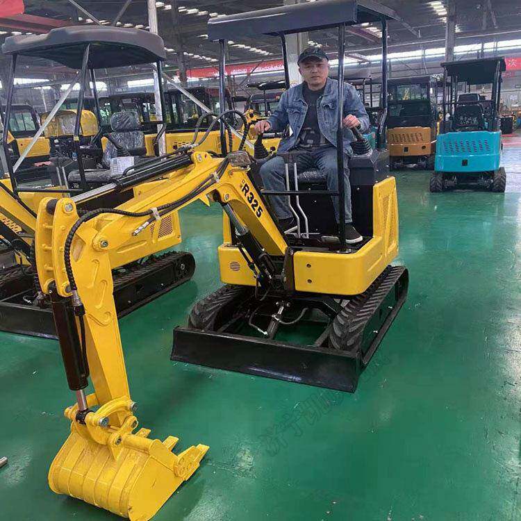 现货小型履带式挖掘机 田园挖沟机 旧房屋拆除推到墙体小钩机
