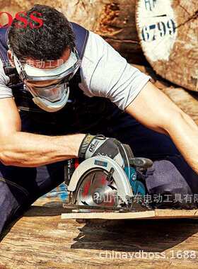 BOSS波士36V无刷锂电切割机电圆锯云石机工业级7寸充电式圆盘锯