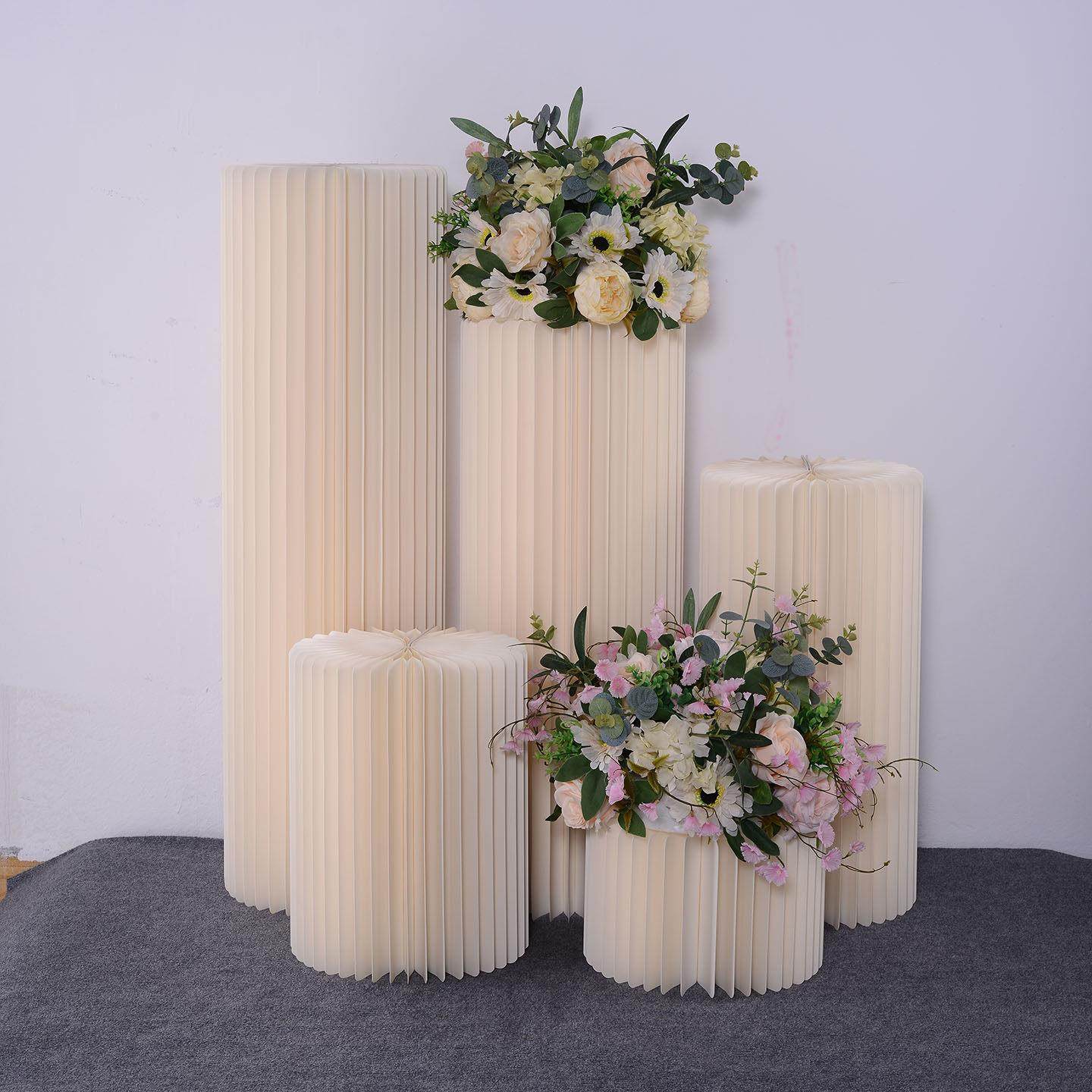 婚庆甜品台摆件罗马柱路引婚礼折纸纸质珍珠布置结婚橱窗柱子,节庆用品/礼品,路引,淘宝优惠券,粉丝福利购,淘宝优惠卷