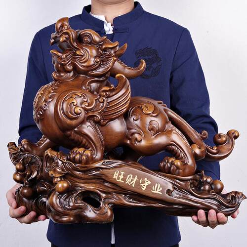 招财貔貅摆件皮丘招财聚财收银前台装饰办公室桌玄关客厅开业礼品