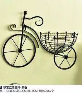 自行车装饰品创意铁艺装饰摆件