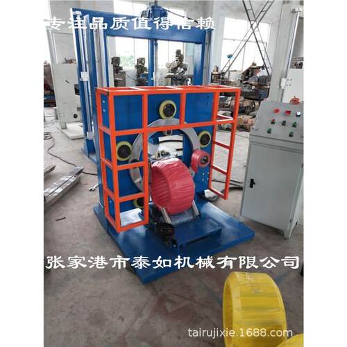 YEY厂家直销胶管缠E绕装机 地暖包管机缠绕机 P盘管包装 质优价廉