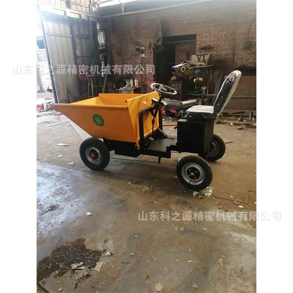 电动翻水泥方运输车建筑工地用车翻土斗FLZ座驾式前工程装卸车