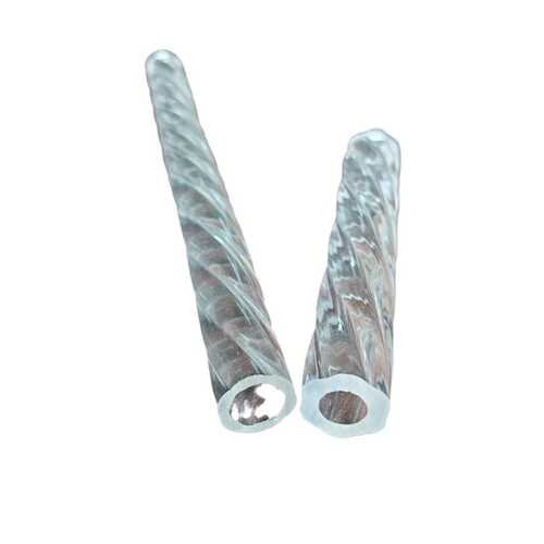 力亚克直径透明有机玻璃管螺纹管30mm灯罩筒灯饰空心pmma高装饰