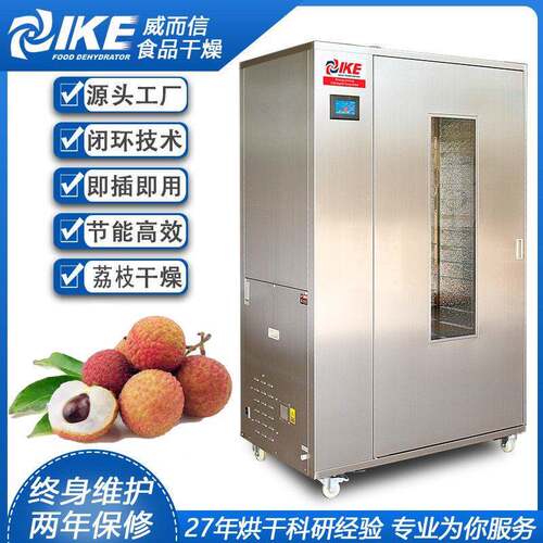 荔枝农产品干燥机设备水果蔬菜辣椒大枣烘干机WRH-100B箱式烘箱