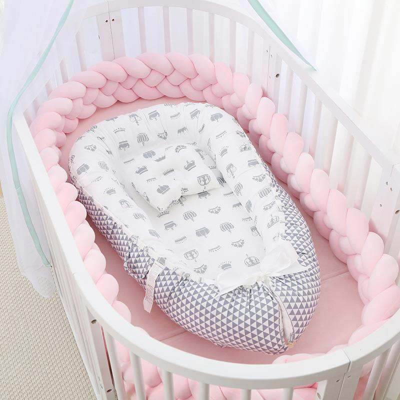 2022外贸棉婴儿床中床新生儿子宫仿生床便携式可拆跨境婴儿用品