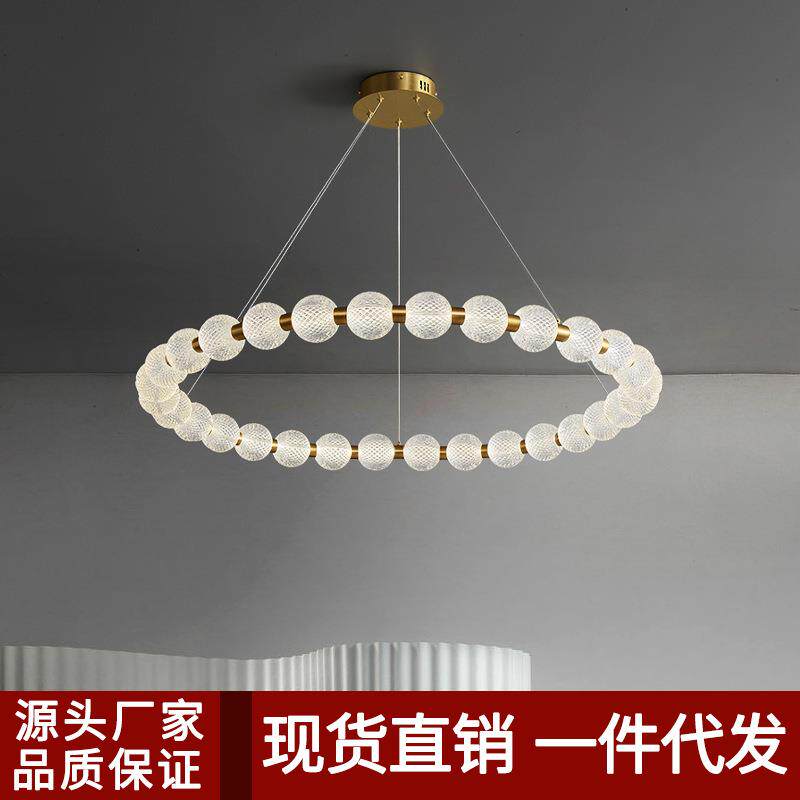 北欧创意轻奢吊灯后现代简约展厅样板房客厅书房卧室餐厅吧台吊灯