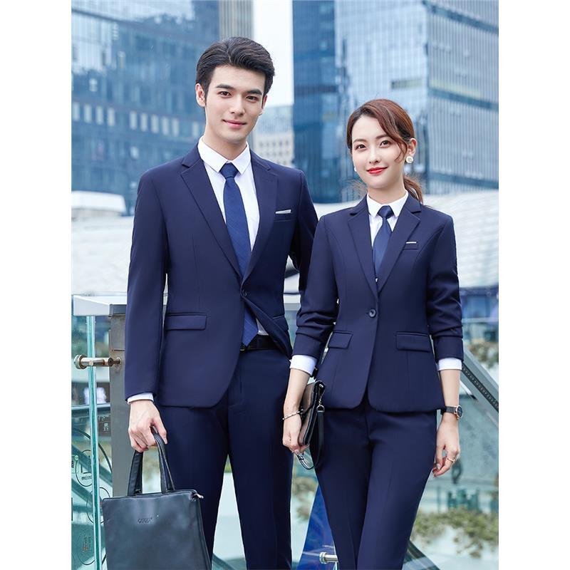 男女职业装套装商务公务员银行面试西服工作西服职业西装正装