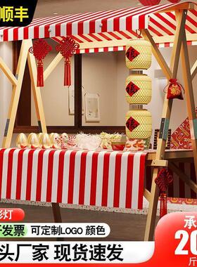 集市摊位展示架夜市摆摊架子户外棚摆摊促销展台移动折叠地摊推车