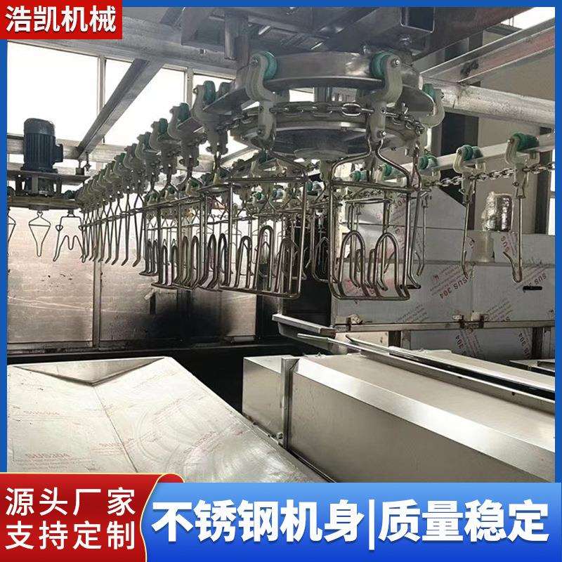 不锈钢电加热浸烫池鸡鸭鹅宰杀厂配套设备