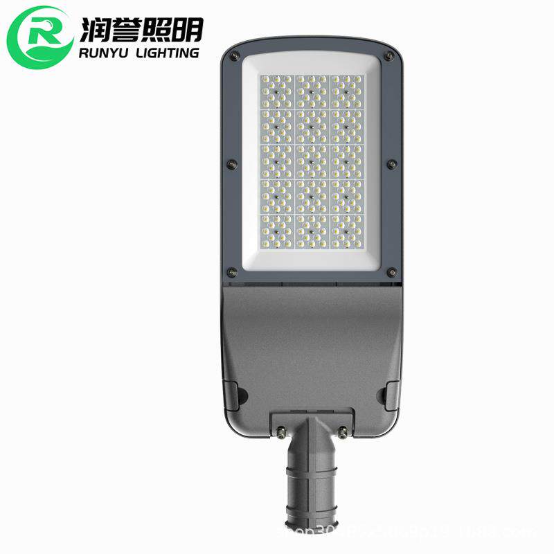 市电路灯头LED220V路灯庭院小区户外路灯头高杆光控12V太阳能配件