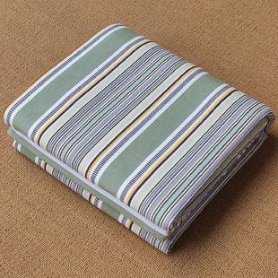 TUF4山东特厚老粗布床单单件加厚老式 凉席三件套100亚麻