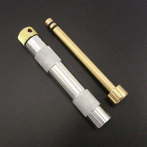 活塞取火器空气压缩取火筒Fire Piston 户外铝合金点火筒含打火石