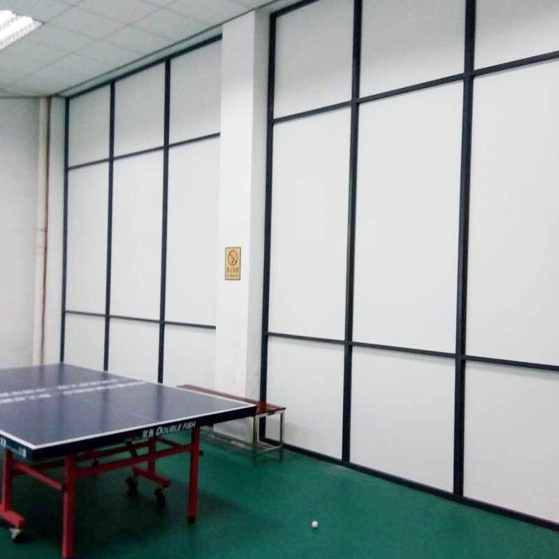 供应办公室钢化玻璃隔断 多功能洗手间隔断板 百叶窗帘客厅隔断墙