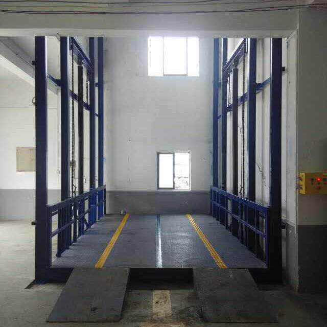 汽车升降机液压载货平台大台面货物升降式货梯厂家电动举升机