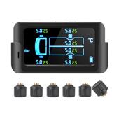 货车胎压监测器6轮TPMS房车胎压监测皮卡微卡轻卡胎压监测外置