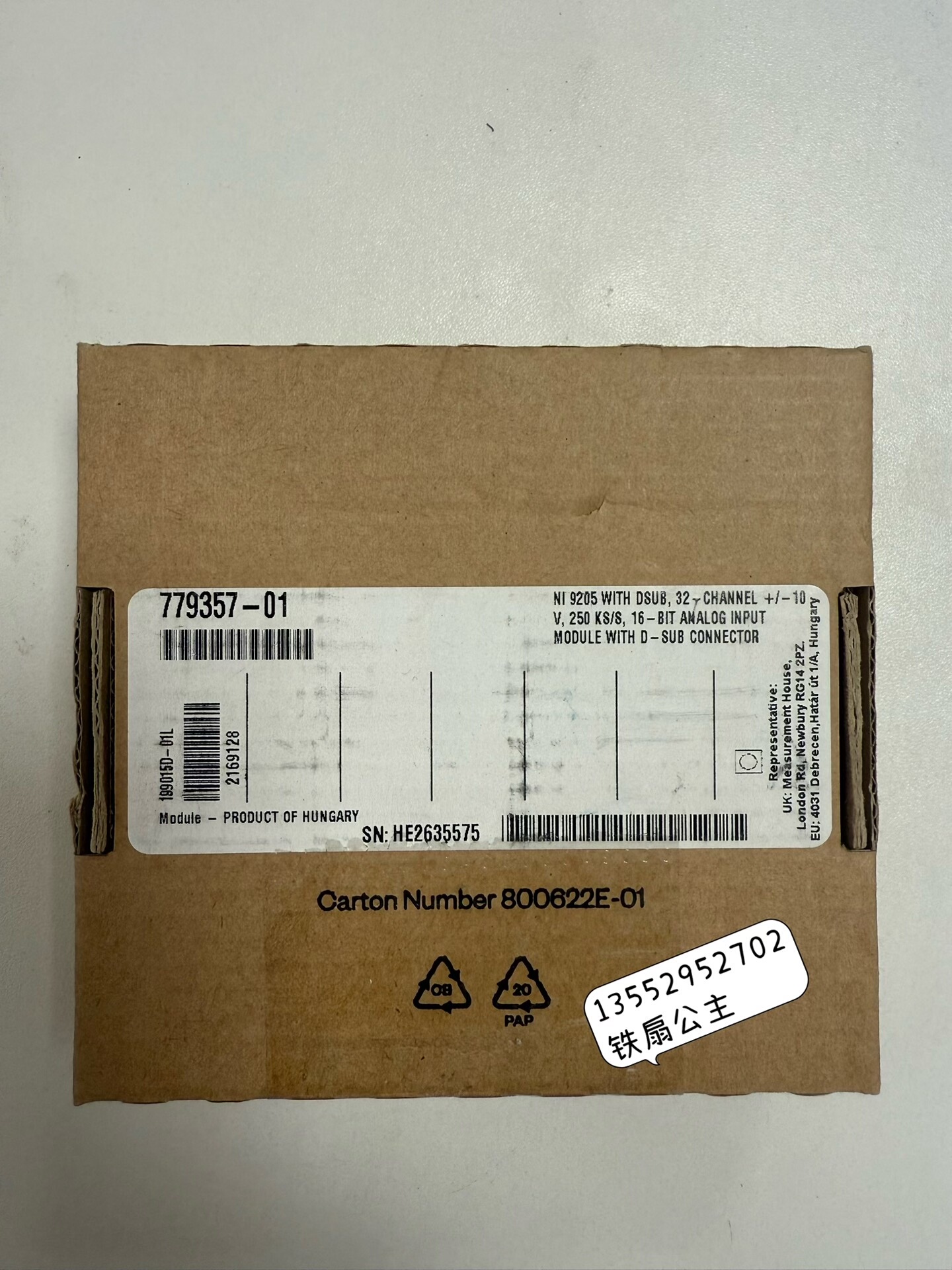 NI-9205 原装正品全新779357-01