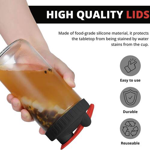 Flip Cap Mason Jar Pitcher Lids Pour Spout Lid Wide Mouth