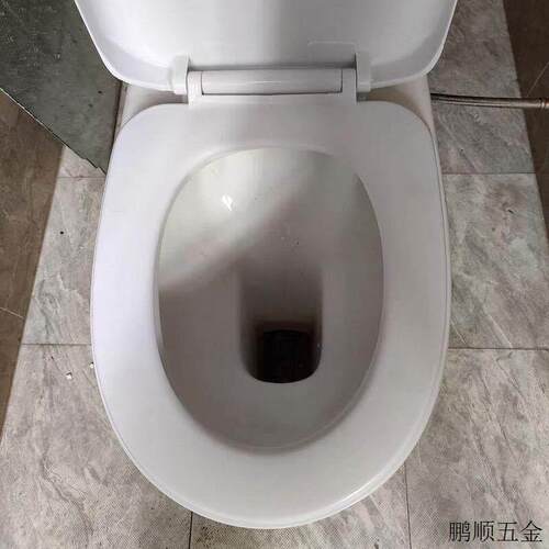 马桶盖 通用马桶盖家用坐便器盖板配件老式坐便圈加厚 缓降马桶盖