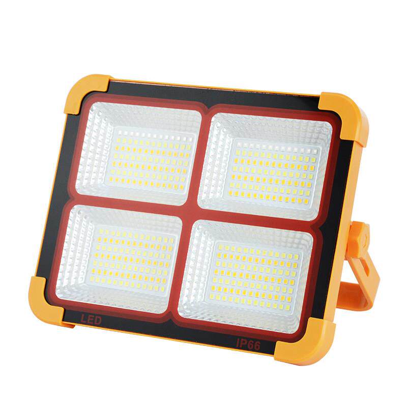 雪太阳能泛光灯126/127/128户外无线露营灯便携式便携式移动摊位