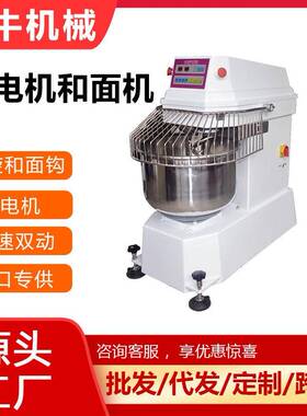 犇牛机械商用双速双动和面机双电机搅拌机大功率出口搅面机