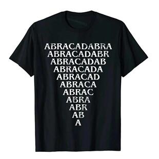 Abracadabra Triangle Amulet Magic Abracadabrangle Occult T-S