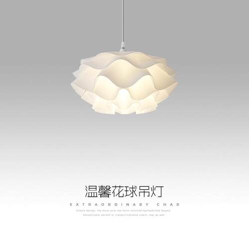 现代简约创意花朵网红氛围感服装店橱窗少女温馨餐厅卧室民宿吊灯
