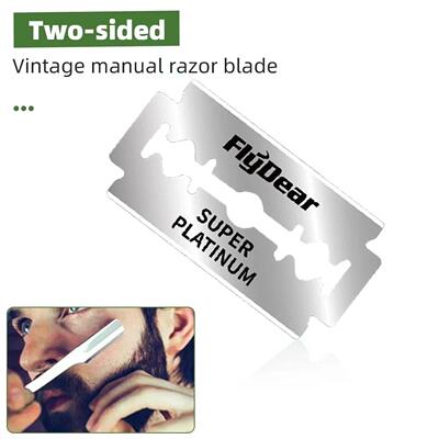 Classic Retro Stainless Razor Double Edge Razor Blades Men