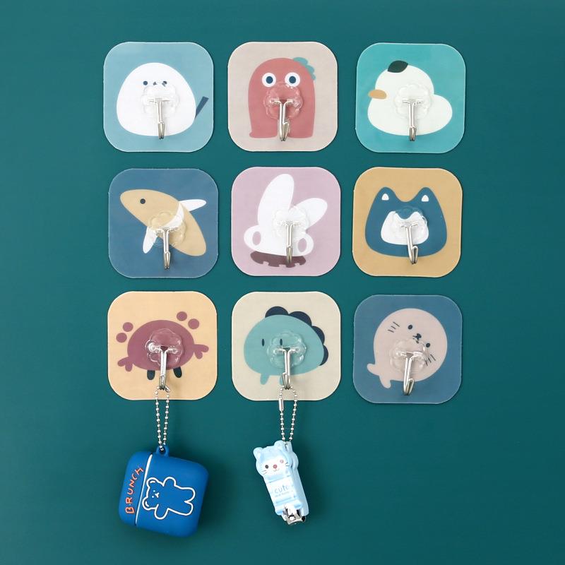 Home-use No-drilling Hooks, Strong Adhesive Wall Hooks, Load