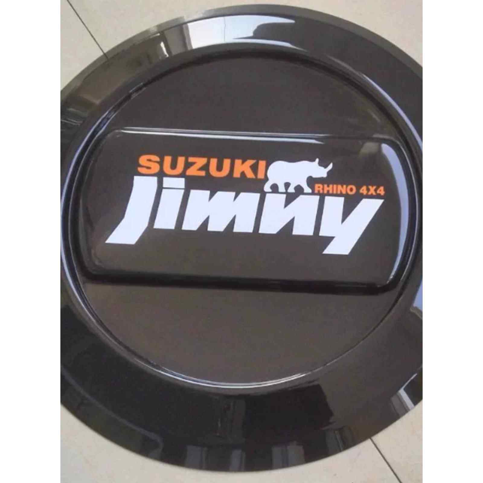 铃木Jimny外观改装配件不锈钢备胎盖Jimny轮胎盖特别