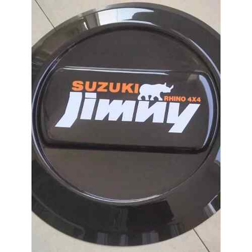 铃木Jimny外观改装配件不锈钢备胎盖Jimny轮胎盖特别